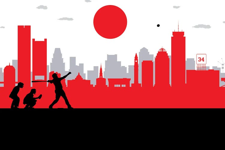 Boston's Strong Hero by René Mateo wall art
