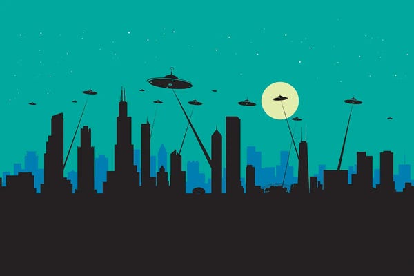 UFOs: Ufos Chicago by SKYWORLDPROJECT