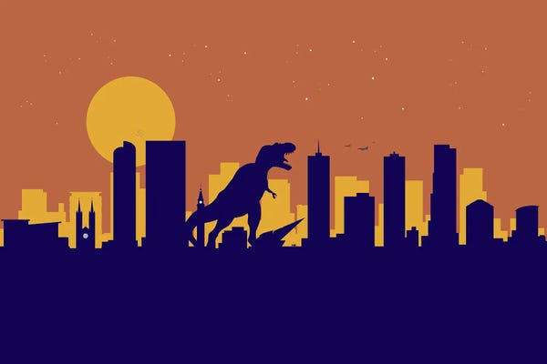 Colorado: Denver Dinosaur by SKYWORLDPROJECT