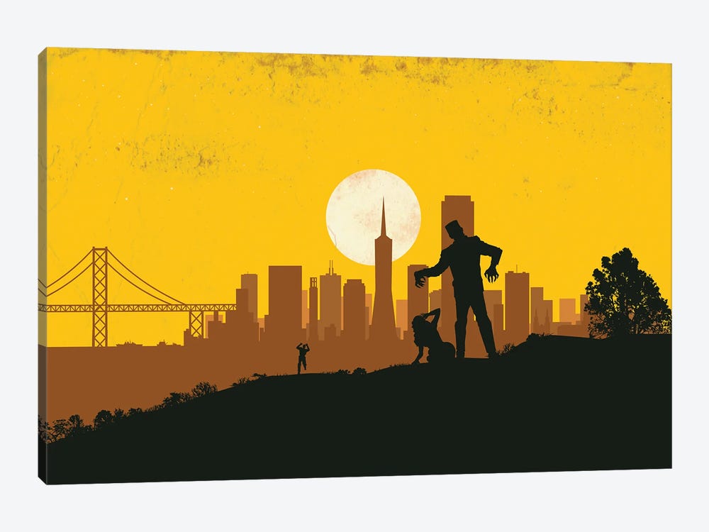 San Francisco Prometheus by SKYWORLDPROJECT 1-piece Canvas Wall Art