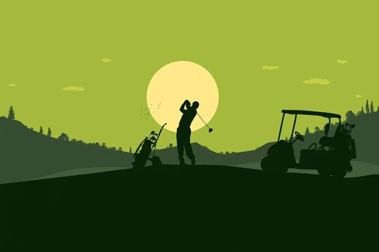 hole-in-one by SKYWORLDPROJECT wall art