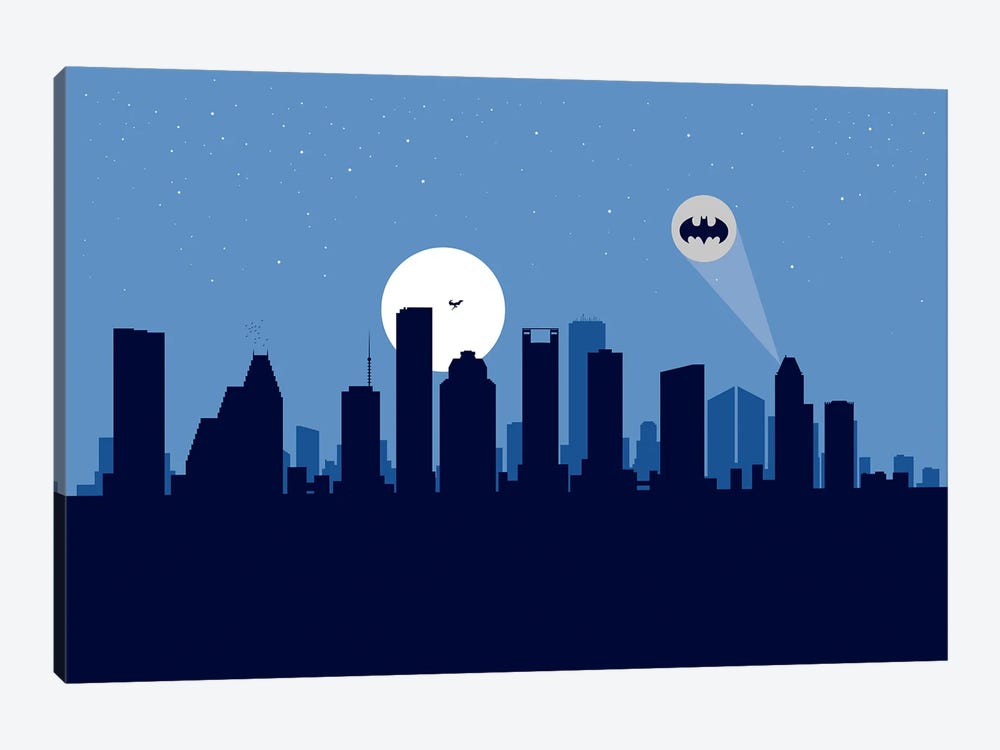 Houston Justice by SKYWORLDPROJECT 1-piece Canvas Art Print