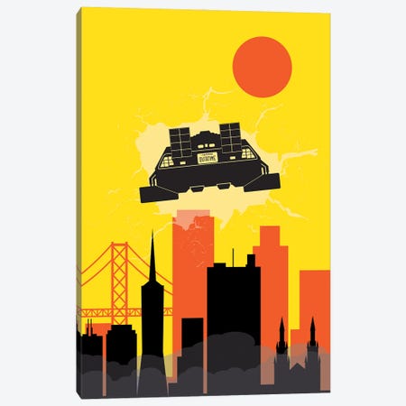 Back to San Francisco Canvas Print #SKW53} by SKYWORLDPROJECT Canvas Artwork