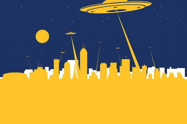 Indiana: Indianapolis UFO by SKYWORLDPROJECT