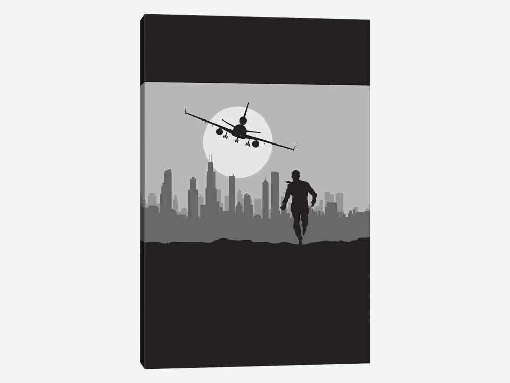 North by Chicago by SKYWORLDPROJECT 1-piece Canvas Art