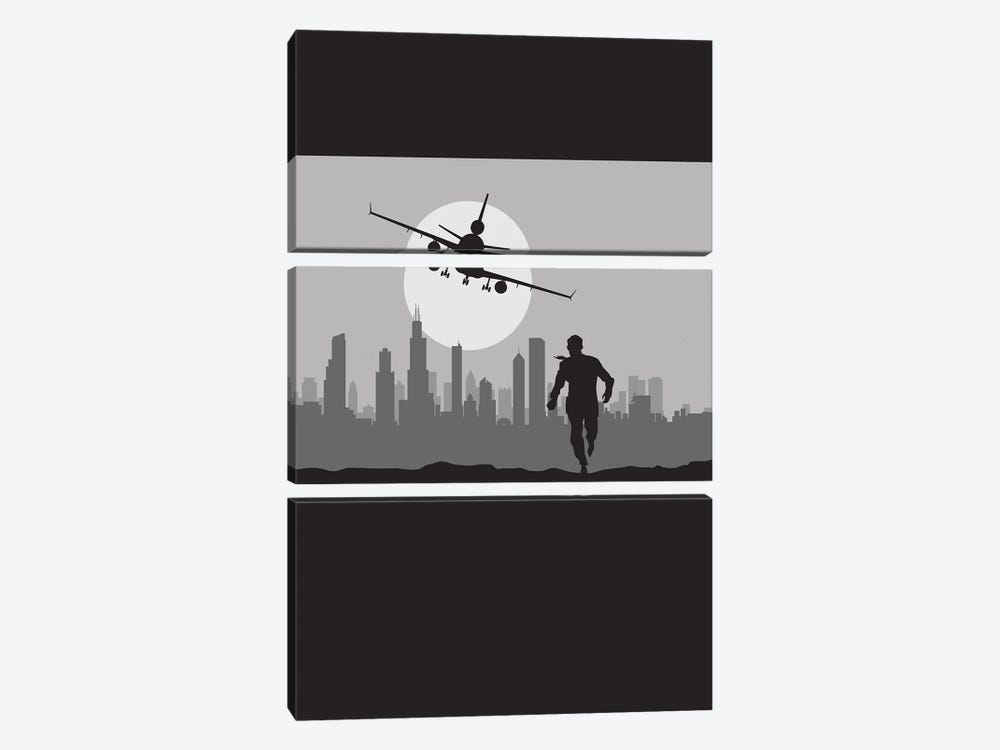 North by Chicago by SKYWORLDPROJECT 3-piece Canvas Artwork