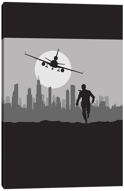 North by Chicago Canvas Art Print - SKYWORLDPROJECT