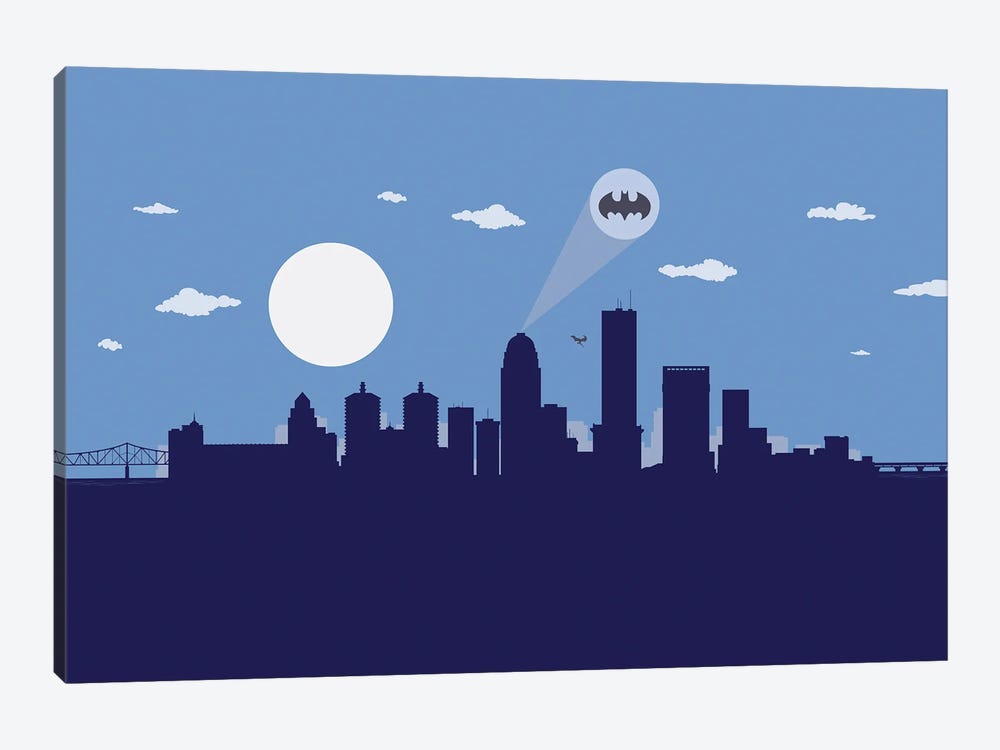 Louisville Justice by SKYWORLDPROJECT 1-piece Canvas Wall Art