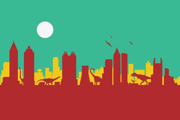 Georgia: Atlanta Dinosaurs by SKYWORLDPROJECT