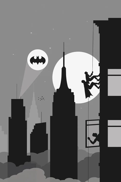 New York climbing II by SKYWORLDPROJECT wall art