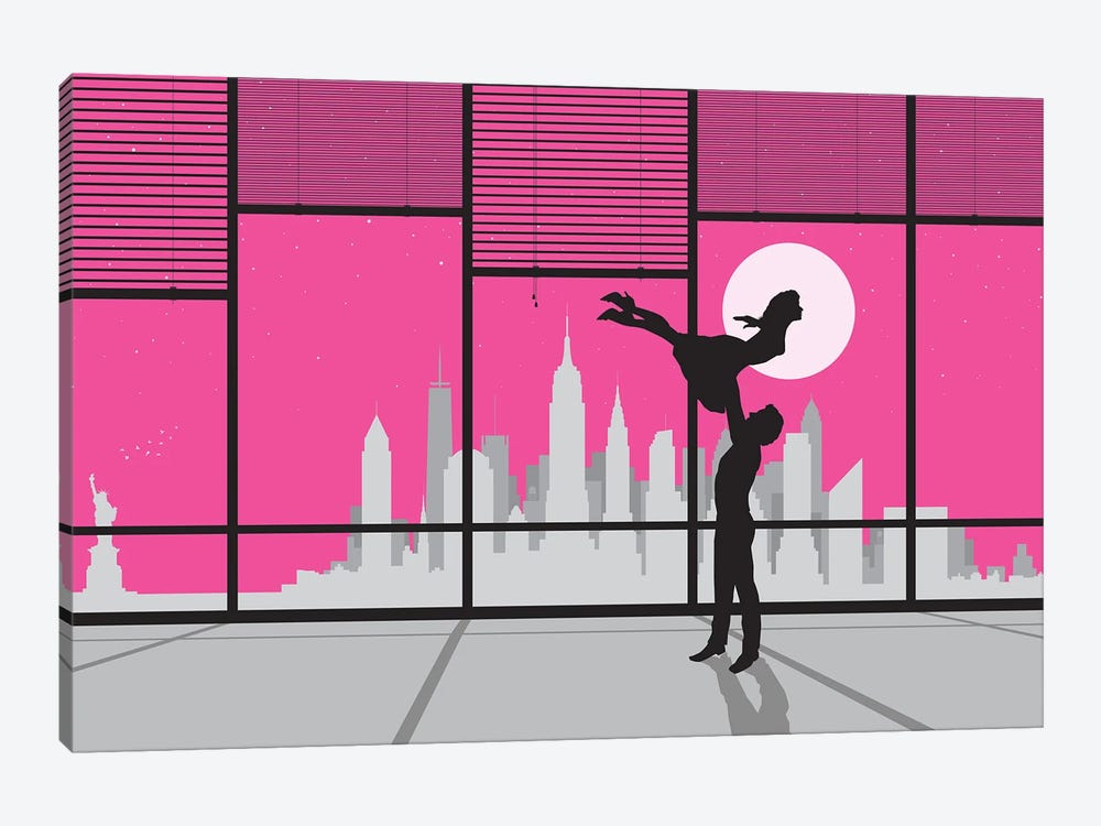 New York Dancing by SKYWORLDPROJECT 1-piece Canvas Art Print