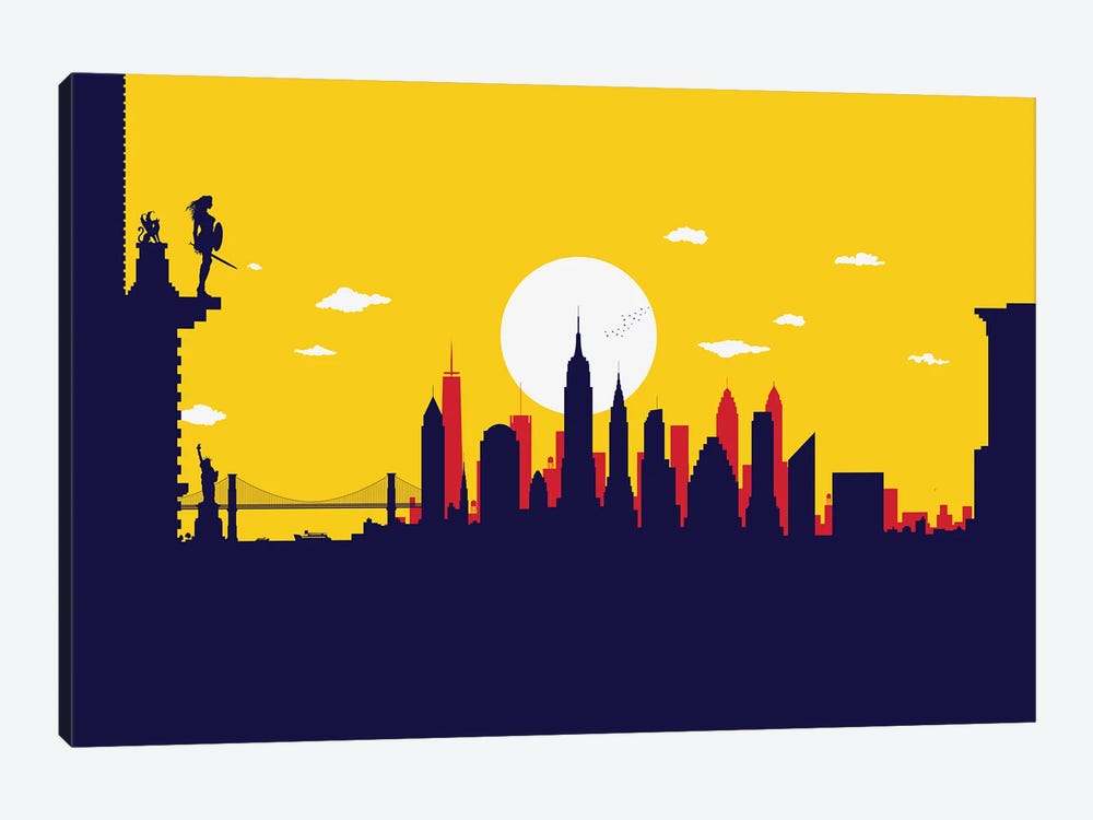 New York Wonder Protector by SKYWORLDPROJECT 1-piece Art Print