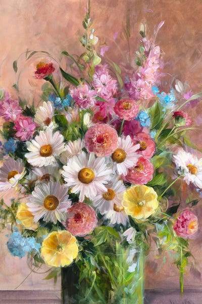 Daisies: Garden Bouquet by Alissa Kari