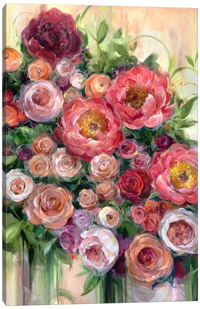 Thriving Canvas Art Print - Rose Art