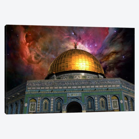 Jerusalem Orion Nebula Skyline Canvas Print #SKY40} by 5by5collective Canvas Art Print