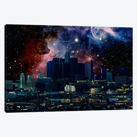 Los Angeles, California Carina Nebula Skyline Canvas Print #SKY44} by 5by5collective Canvas Wall Art