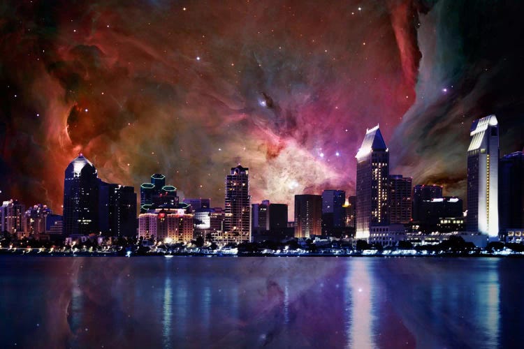 San Diego, California Orion Nebula Skyline