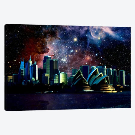 Sydney, Australia Carina Nebula Skyline Canvas Print #SKY63} by 5by5collective Canvas Art Print