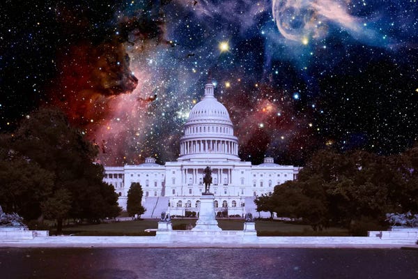 5by5collective: Washington, D.C. Carina Nebula Skyline by 5by5collective