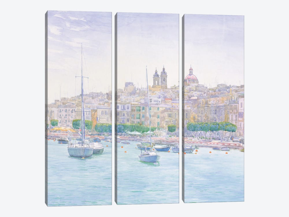 Malta by Simon Kozhin 3-piece Canvas Print