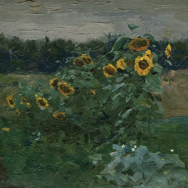 Van Gogh's Sunflowers Collection: Suns by Simon Kozhin