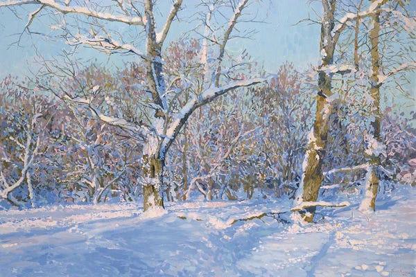 Current Day Impressionism: December by Simon Kozhin