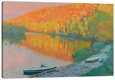 Krasivaya Mecha River Canvas Art Print - Simon Kozhin