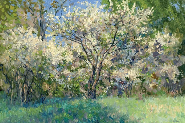 Artists Like Van Gogh: Cherry Blossom Time by Simon Kozhin