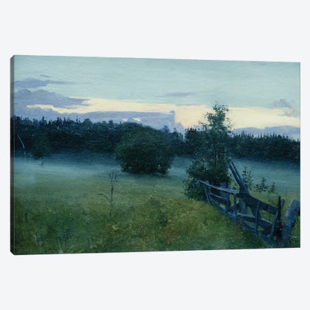 Twilight Fog Canvas Print #SKZ123} by Simon Kozhin Canvas Print