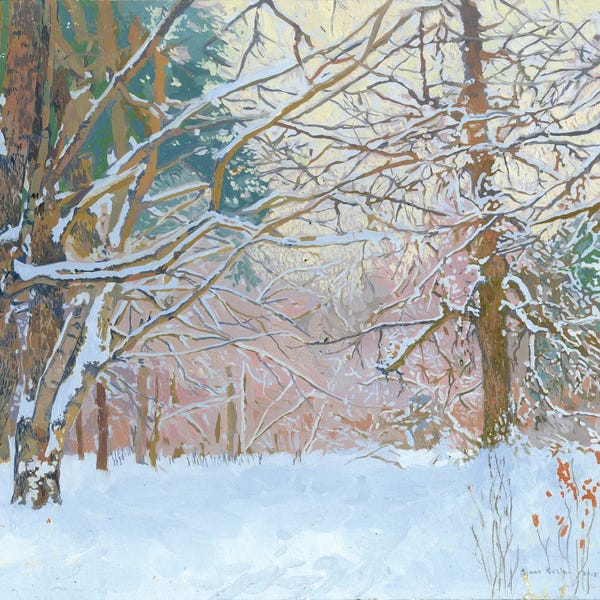 Plein Air Paintings: In The Park by Simon Kozhin