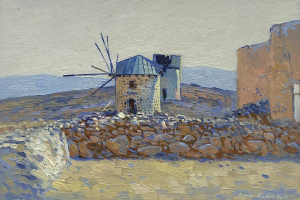 Watermills & Windmills: Windmill by Simon Kozhin