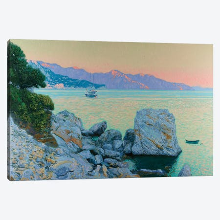 Sunset In Turunc Canvas Print #SKZ150} by Simon Kozhin Canvas Wall Art