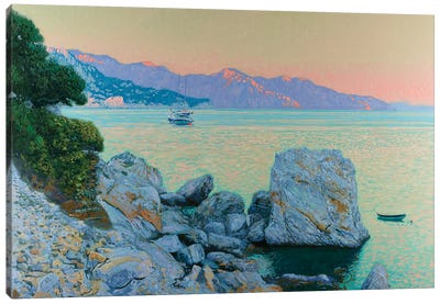 Sunset In Turunc Canvas Art Print - Simon Kozhin