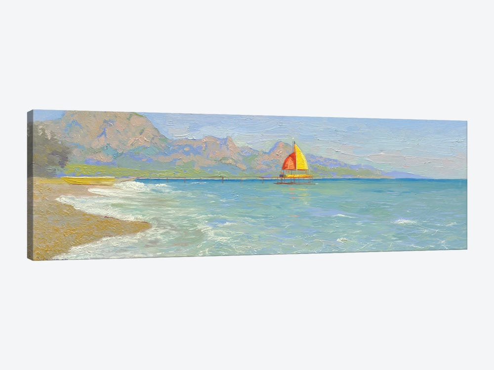 Kemer The Mediterranean Sea by Simon Kozhin 1-piece Canvas Artwork