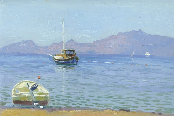 Artists Like Monet: Ships Turkey by Simon Kozhin