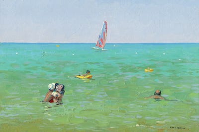 Bathers Belek by Simon Kozhin art print