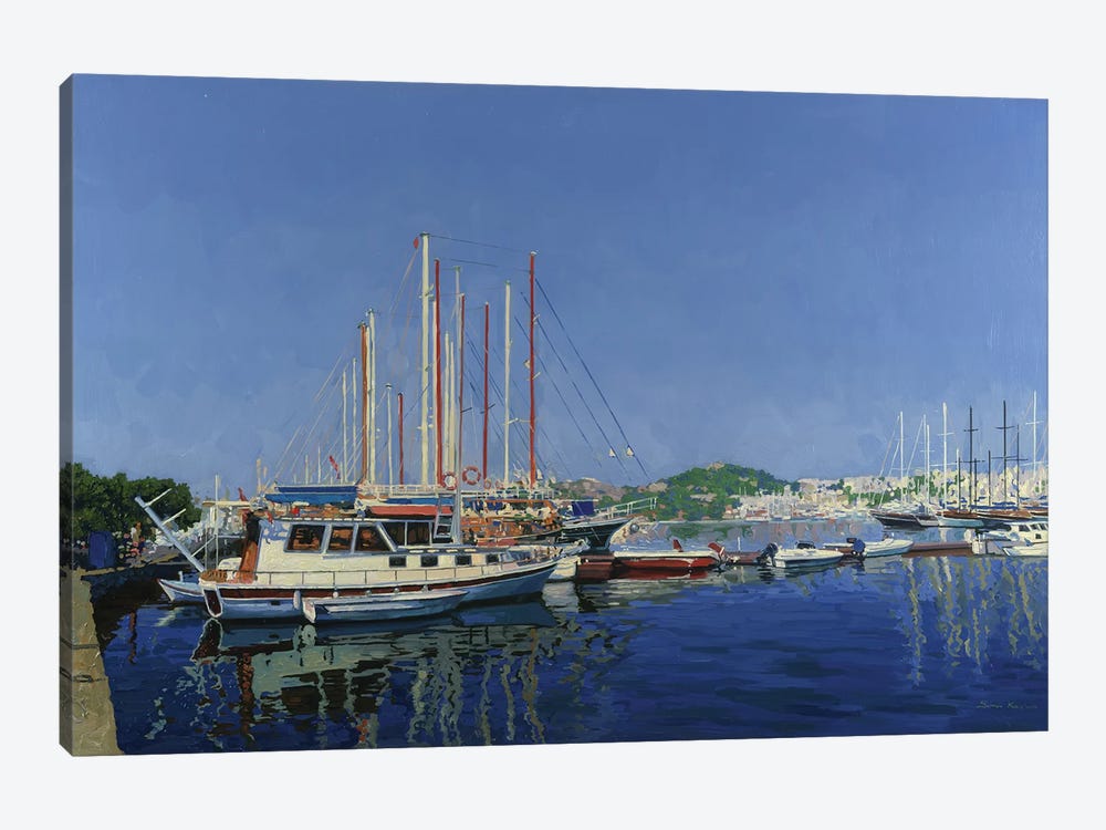 The Yachts by Simon Kozhin 1-piece Canvas Art