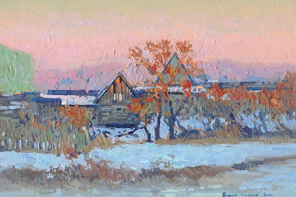 Simon Kozhin: Frosty Evening by Simon Kozhin