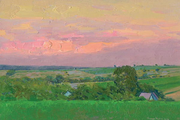 Country: Pink Sky by Simon Kozhin