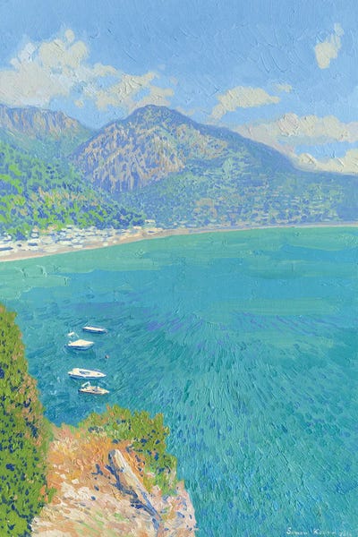 Nautical: Harbor In Sutomore Montenegro by Simon Kozhin