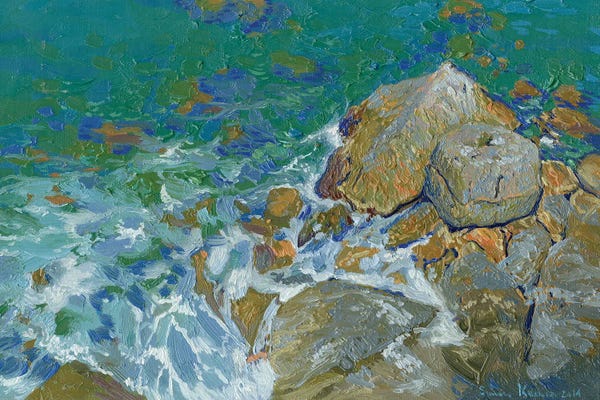 Montenegro: Rocks By The Sea Sutomore Montenegro by Simon Kozhin