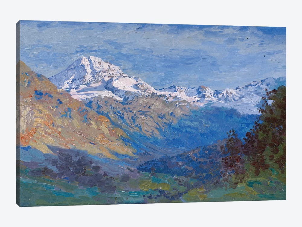 Monteratch's Glacier The Alps by Simon Kozhin 1-piece Canvas Print