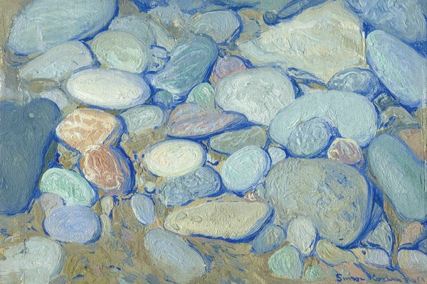 Natural Elements: Stones Rhodes Greece by Simon Kozhin