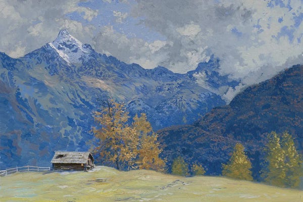 Snowy Mountains: Shantarella by Simon Kozhin