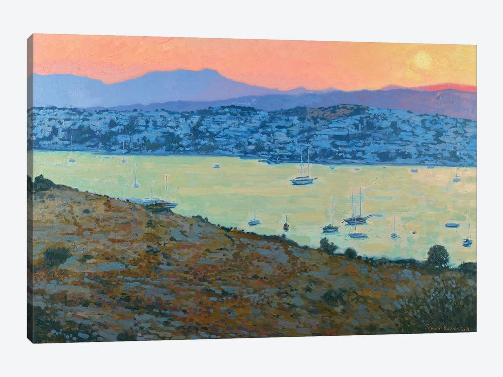 Gumbet Bay On The Slope Of The Day by Simon Kozhin 1-piece Canvas Artwork