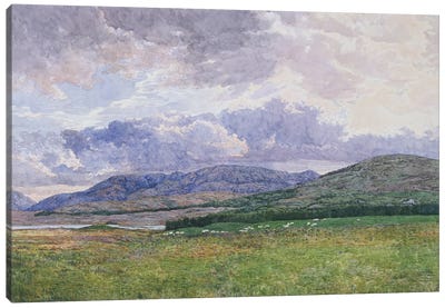 Mountains Of Connemara Canvas Art Print - Ireland Art