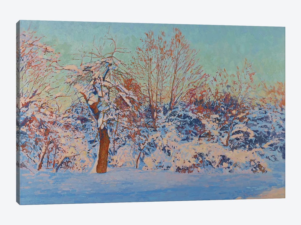 Winter Sun In Kolomenskoe by Simon Kozhin 1-piece Canvas Wall Art
