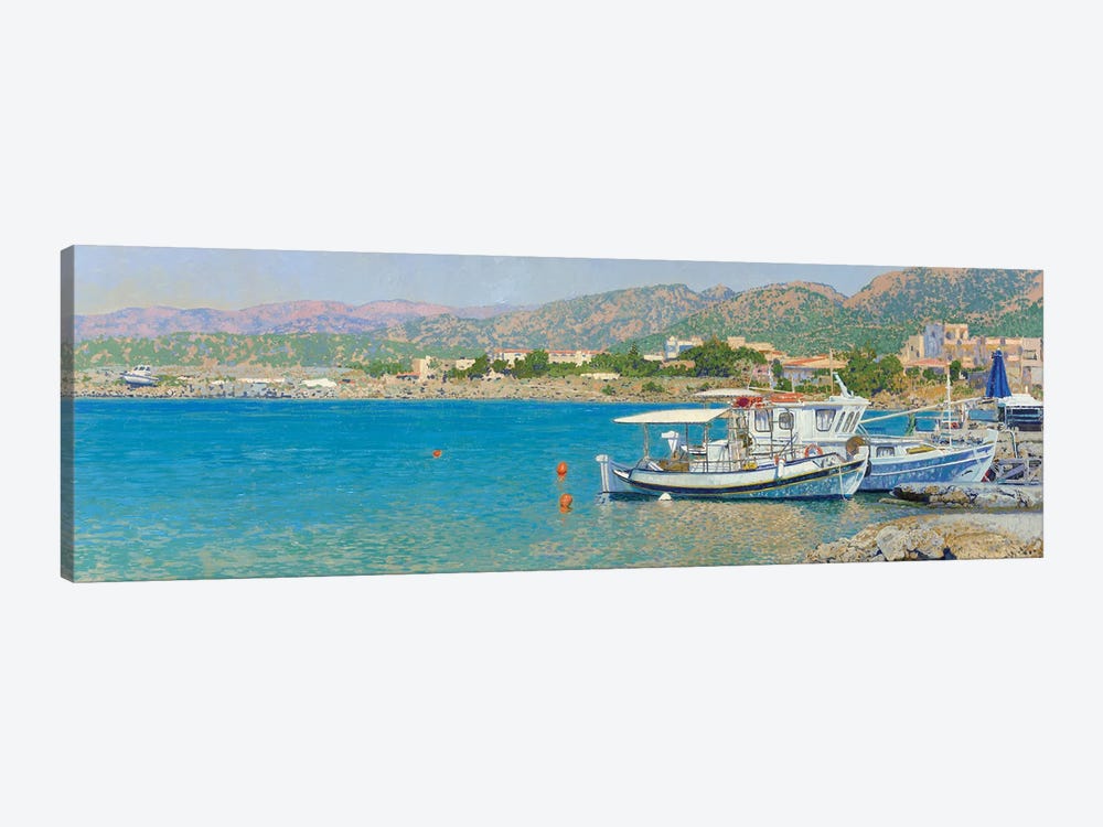 Gulf Of Malia Crete by Simon Kozhin 1-piece Canvas Artwork