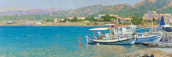 Yachts: Gulf Of Malia Crete by Simon Kozhin