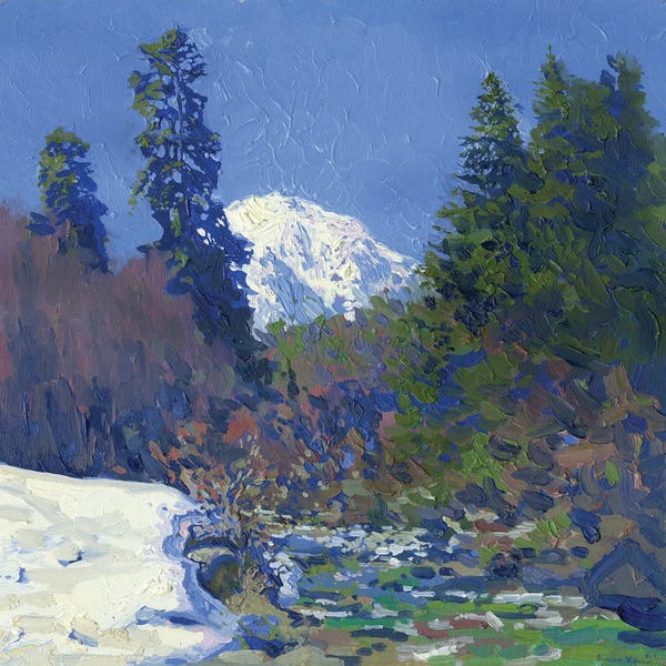Simon Kozhin: Psysh River. Taulu Glade by Simon Kozhin